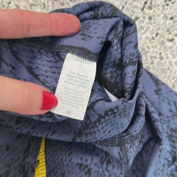 Beyond Yoga Barre high rise leggings navy python XS - Picture 6 of 6